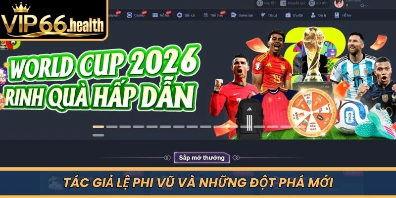 Tác giả Lệ Phi Vũ và những đột phá mới